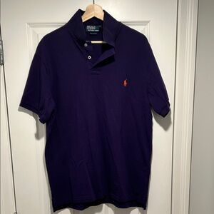 Polo by Ralph Lauren Dark Purple Men's Polo Shirt